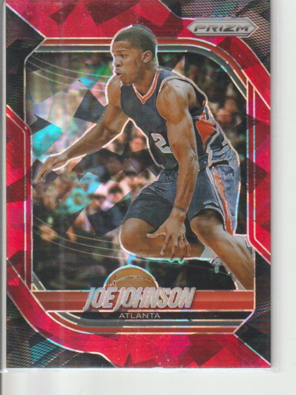 Joe Johnson 2025-26 Panini Prizm Red Ice Prizm Atlanta #177